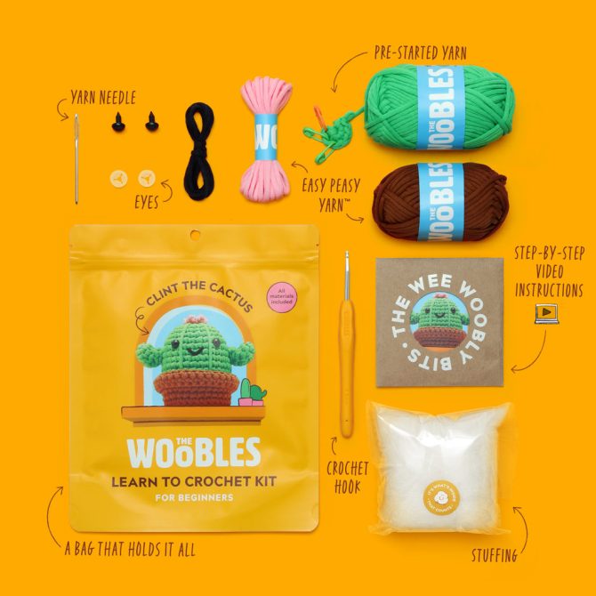 Clint the Cactus Crochet Kit - Image 3